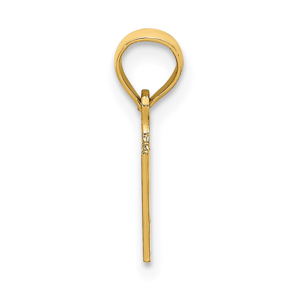14K Gelbgold I Herz My Baby Charm