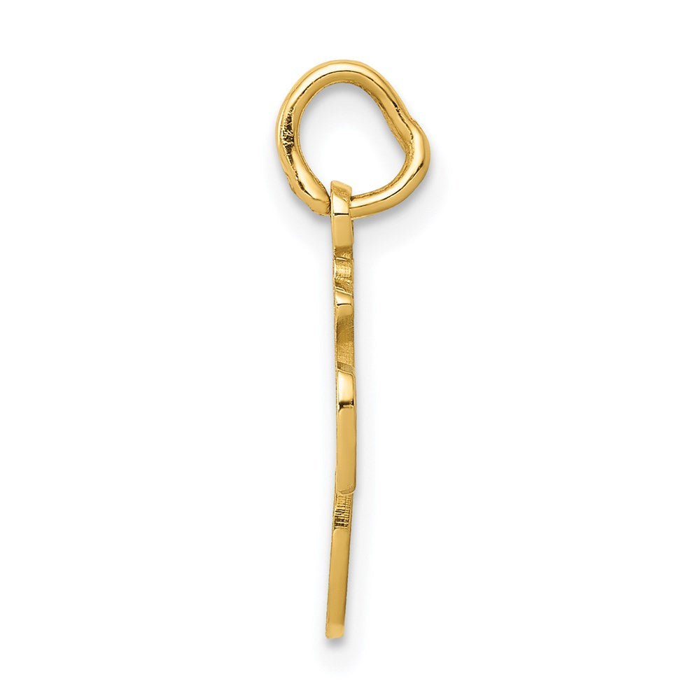 14K Gelbgold Geld Bag Charm