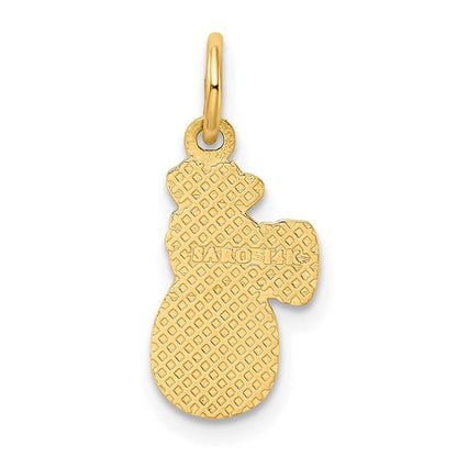 14K Gelbgold Geld Bag Charm