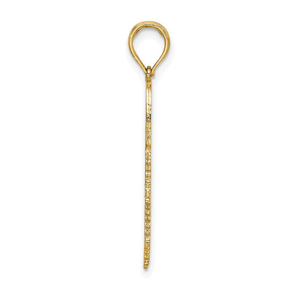 14K Gelbgold Feuerwehrabzeichen-Charm