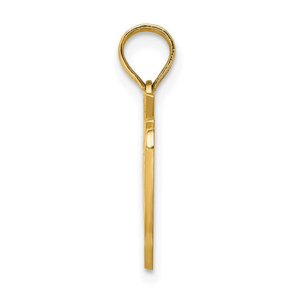 14K Gelbgold Damen Deputy Charm
