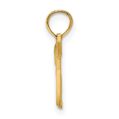 14K Gelbgold Policeman Damen Charm