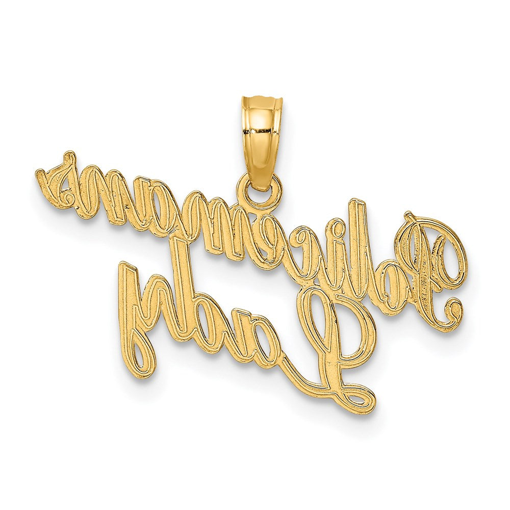 14K Gelbgold Policeman Damen Charm