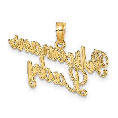 14K Gelbgold Policeman Damen Charm