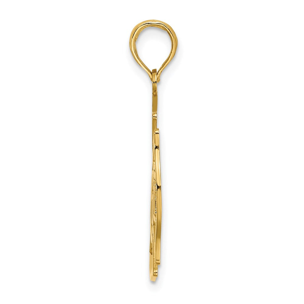 14K Gelbgold VFD-Mitgliedsschild-Charm