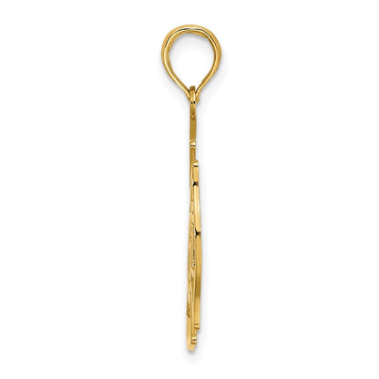 14K Gelbgold VFD-Mitgliedsschild-Charm