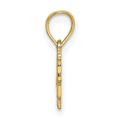 14K Gelbgold Hawaii No Ka Oi Charm
