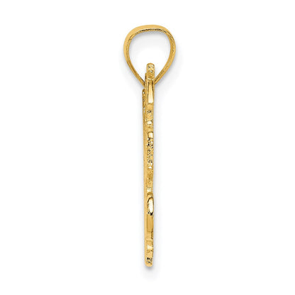 14K Gelbgold Es Better in The Bahamas Charm