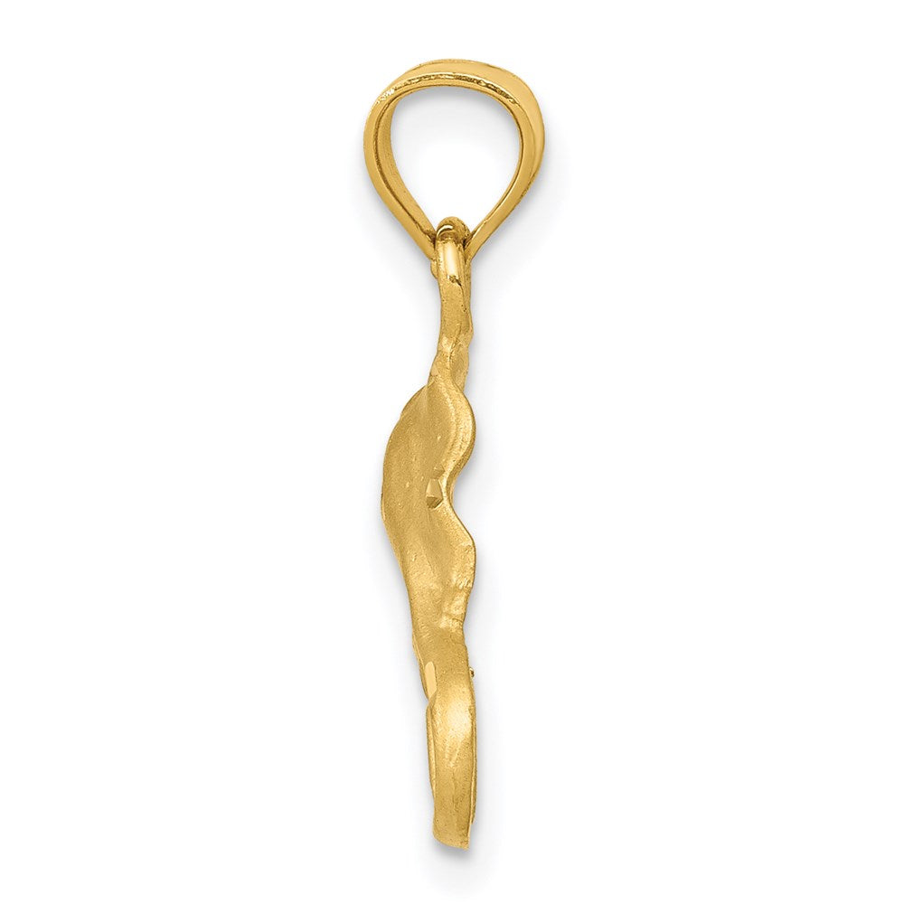 14K Gelbgold Stingray Anhänger