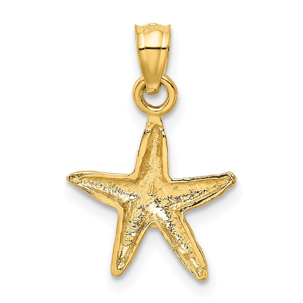 14K Gelbgold Seestern Anhänger