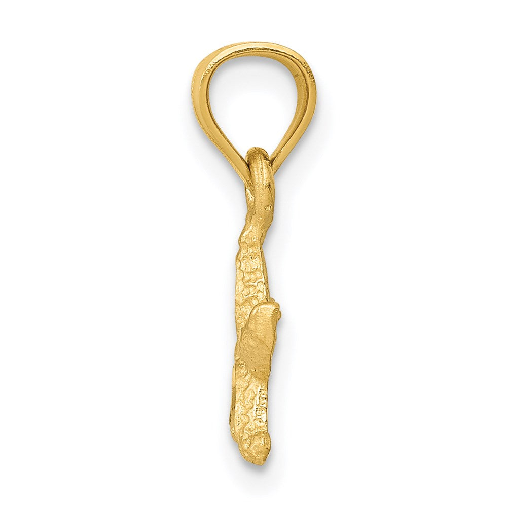 14K Gelbgold Seestern Anhänger