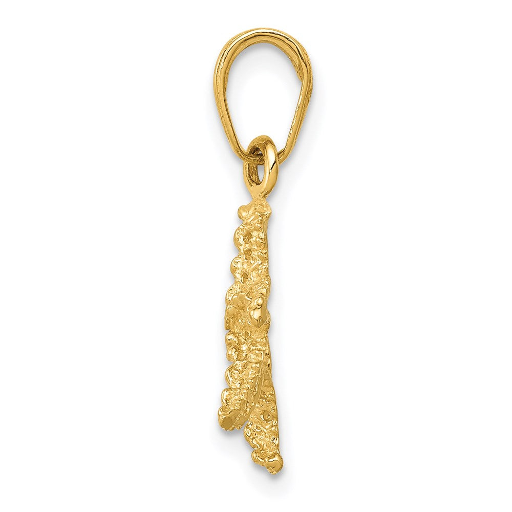14K Gelbgold Seestern Anhänger