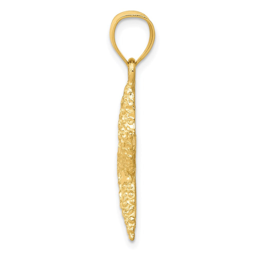 14K Gelbgold Seestern-Anhänger