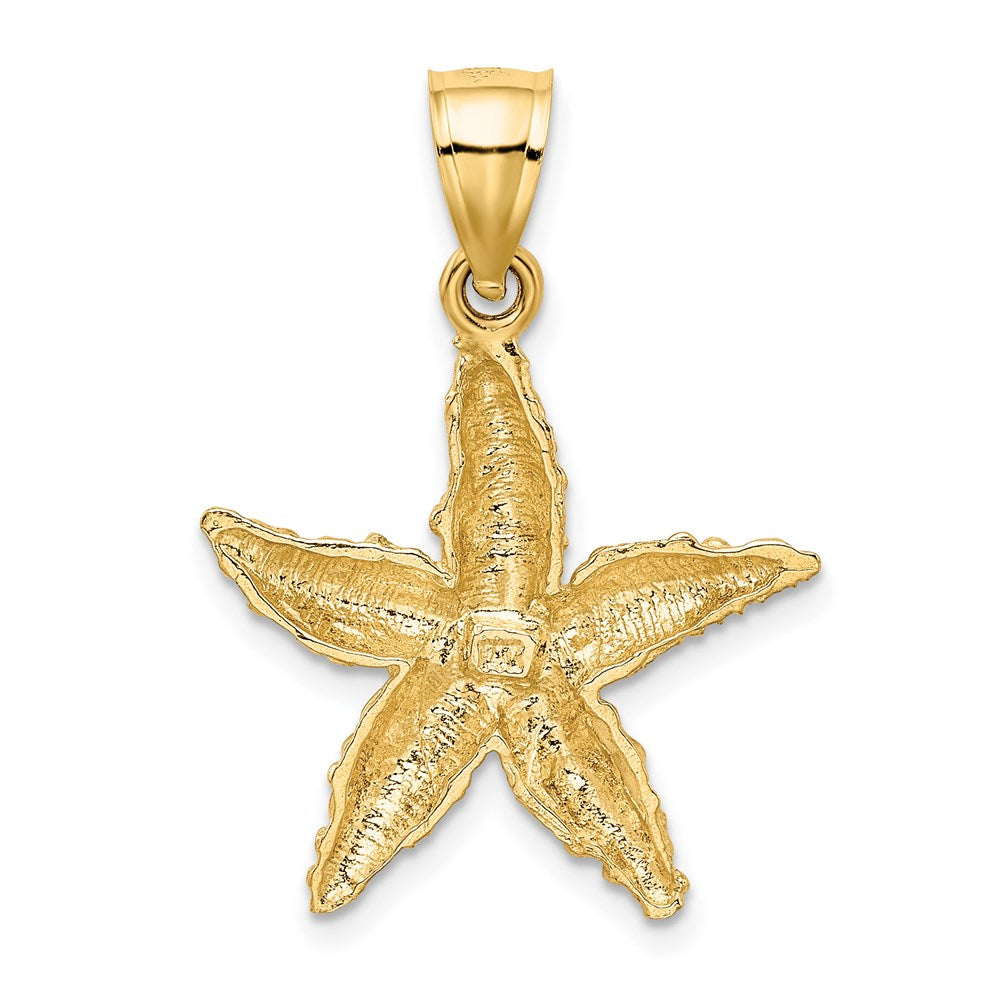 14K Gelbgold Seestern-Anhänger