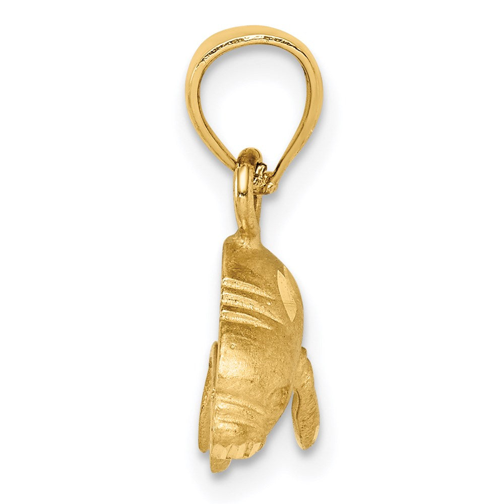 14K Gelbgold Manati-Anhänger
