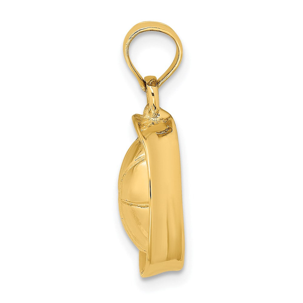 14K Gelbgold 3D-Matrosenmütze-Charm