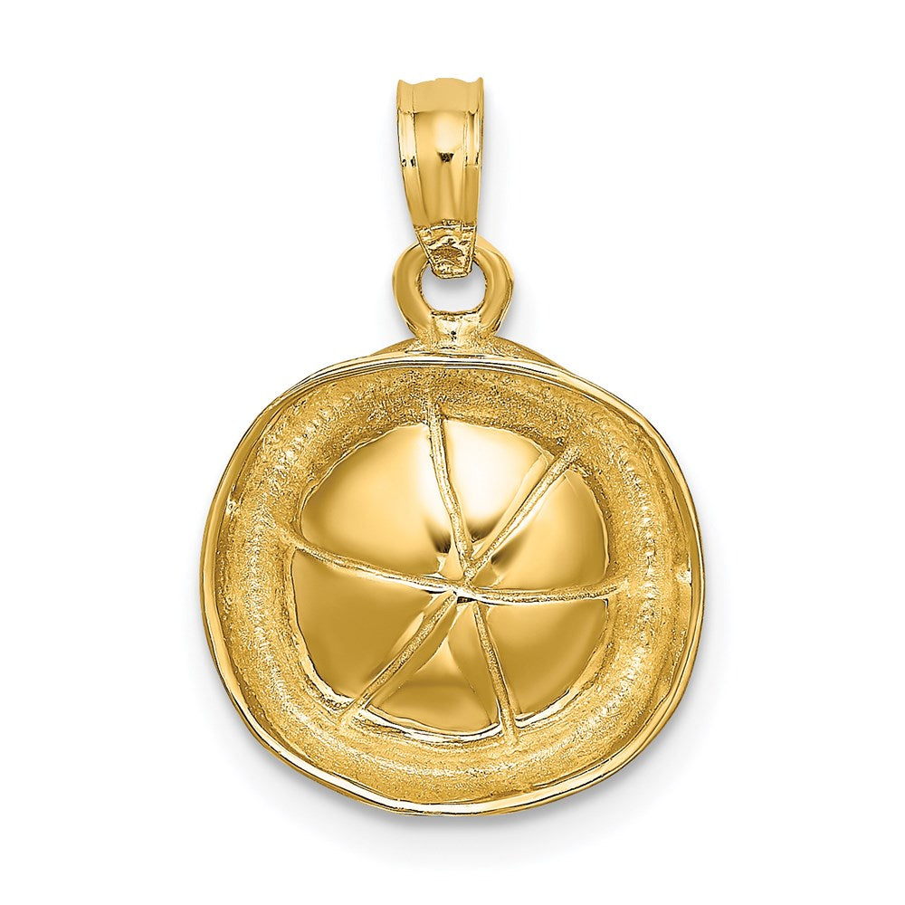 14K Gelbgold 3D-Matrosenmütze-Charm