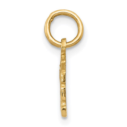 14K Gelbgold Schweizer Cheese Charm