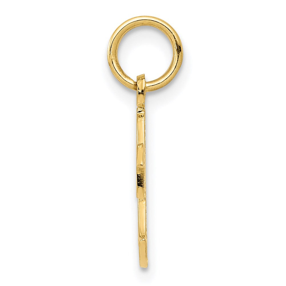 14K Gelbgold Ghost Charm