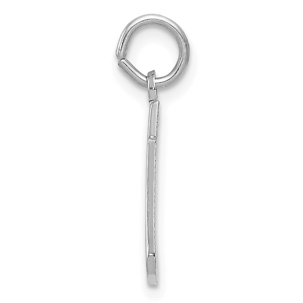 14K Weißgold Weihnachten Stocking Charm