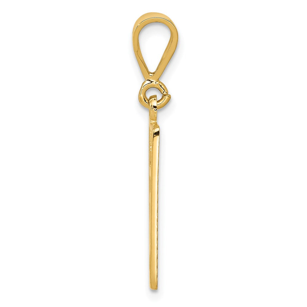 14K Gelbgold Anhänger „Freundschaft