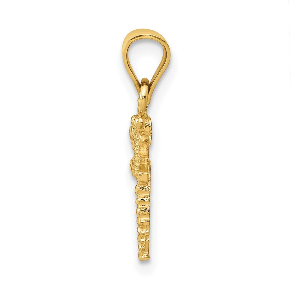 14K Gelbgold Libelle Anhänger
