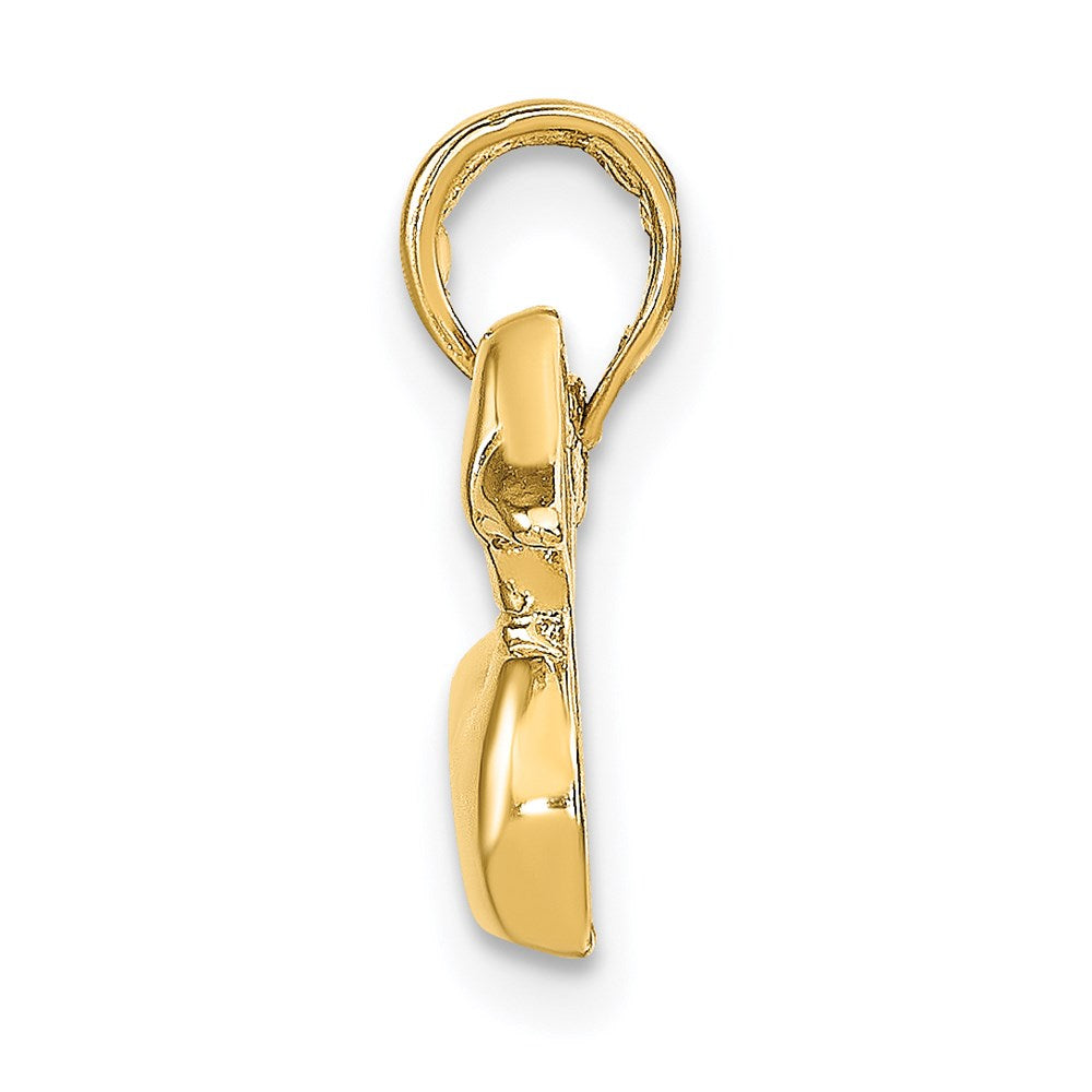 14K Gelbgold Stockenten-Charm