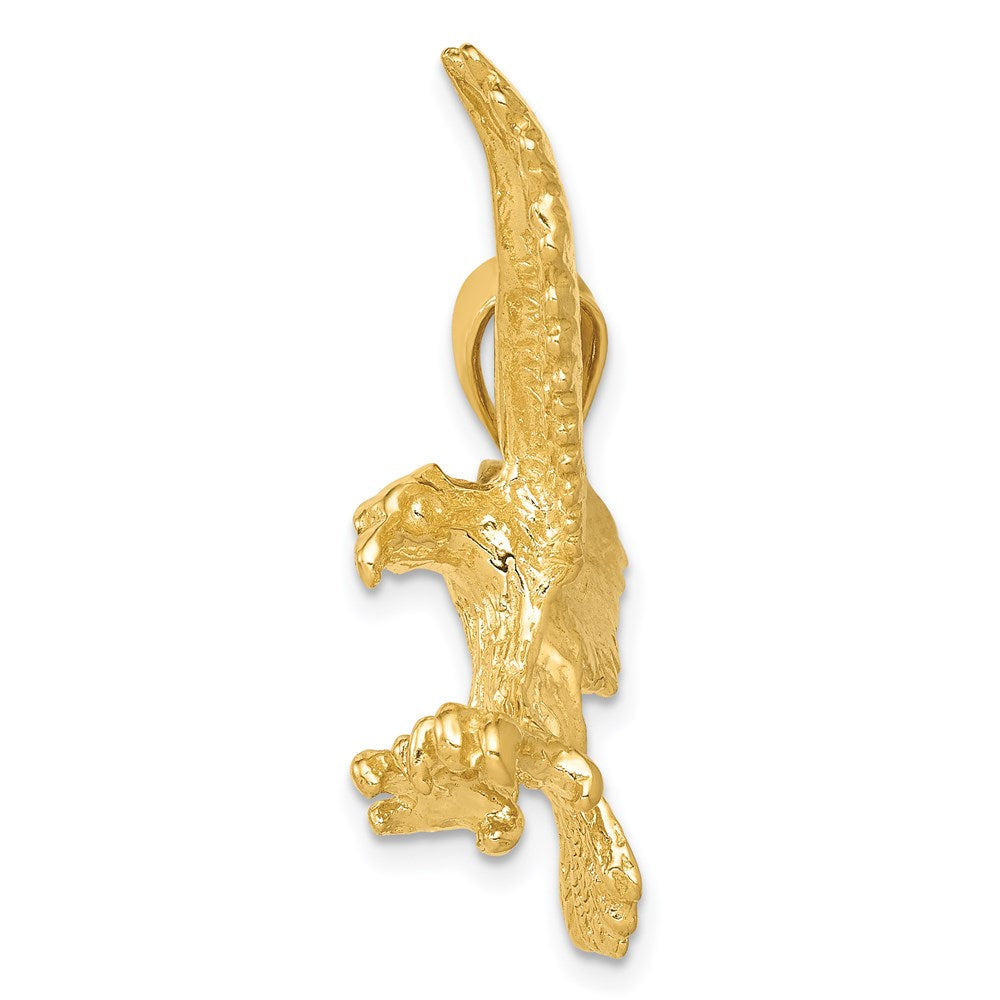 14K Gelbgold Adler-Anhänger