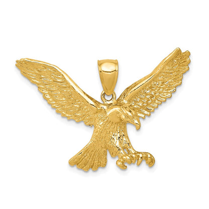 14K Gelbgold Adler-Anhänger
