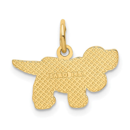 14K Gelbgold Saint Bernard Charm