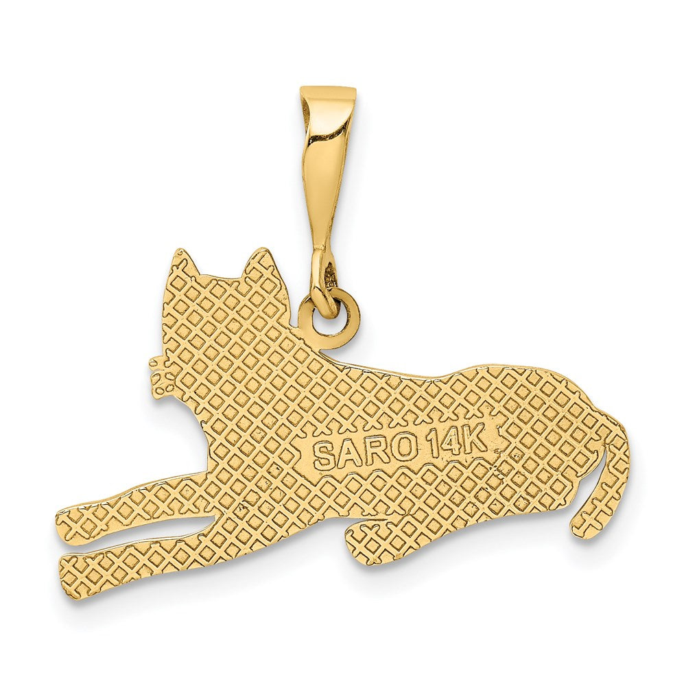 14K Gelbgold Pitbull-Anhänger