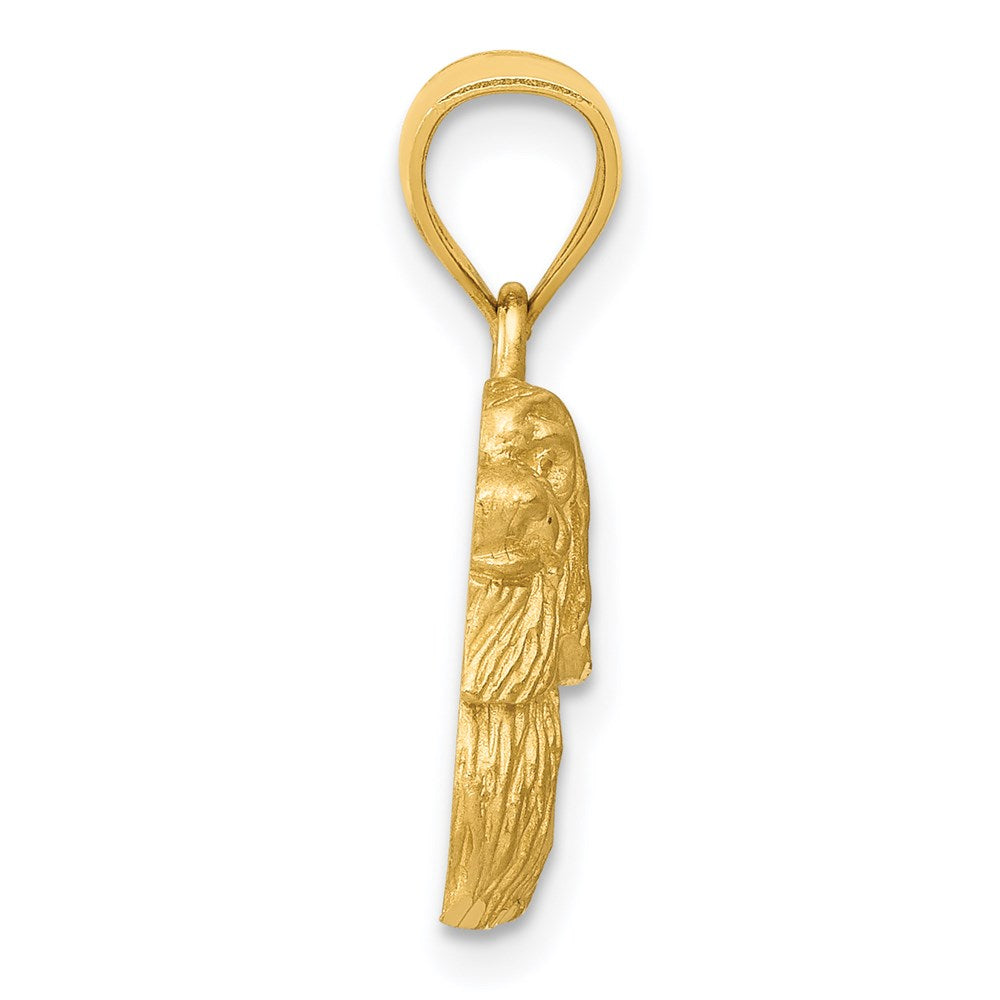 14K Gelbgold Anhänger „Shih Tzu" diamantiert