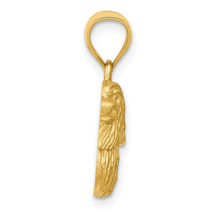 14K Gelbgold Anhänger „Shih Tzu" diamantiert