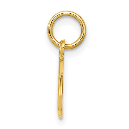14K Gelbgold Football Charm