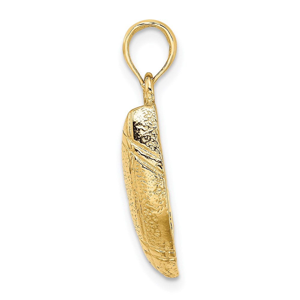 14K Gelbgold Football-Charm