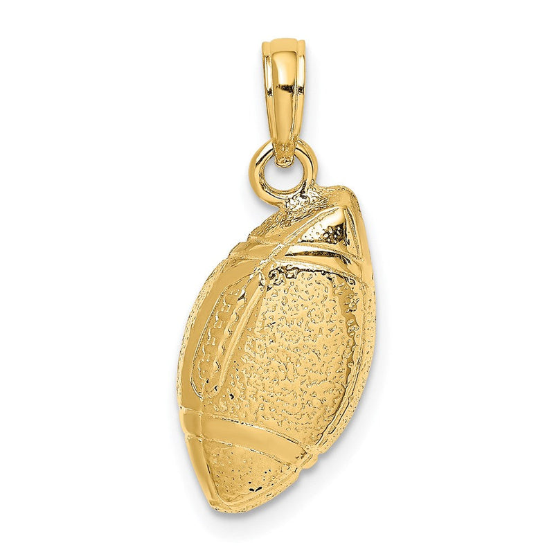 14K Gelbgold Football-Charm