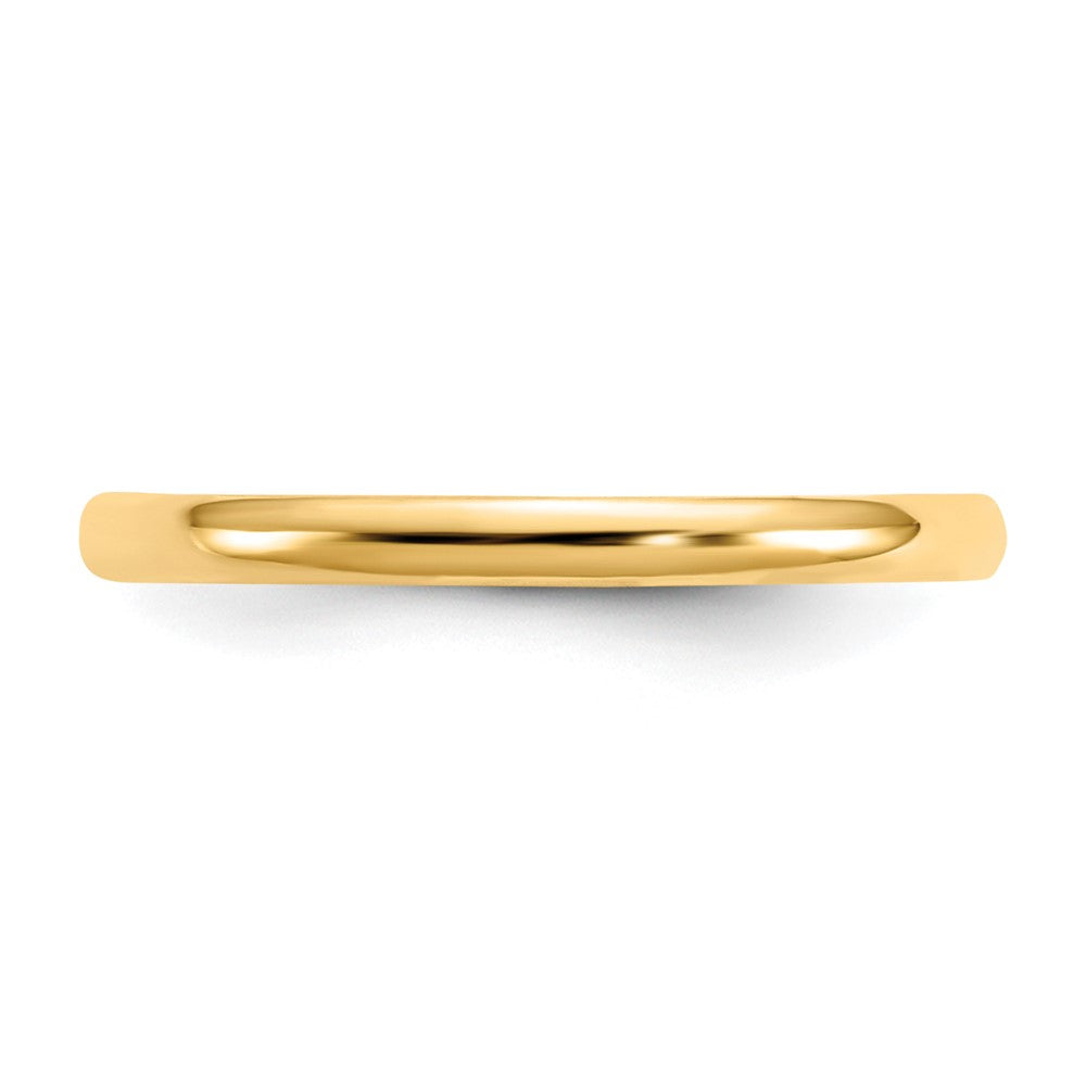 14K Gelbgold Baby Ring (ring Größe 3)