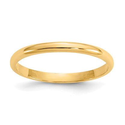 14K Gelbgold Baby Ring (ring Größe 3)