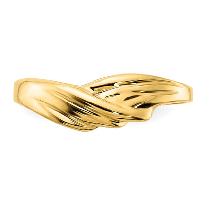 14K Gelbgold Freiform-Ring
