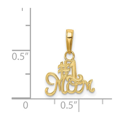14K Gelbgold #1 Mama Charm