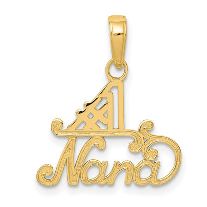 14K Gelbgold #1 Nana Charm