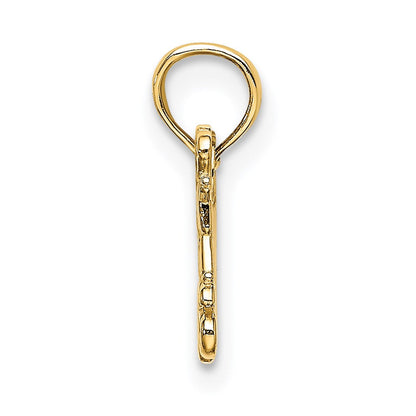 14K Gelbgold I Liebe My Grandkids Charm