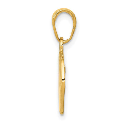 14K Gelbgold Junge Charm
