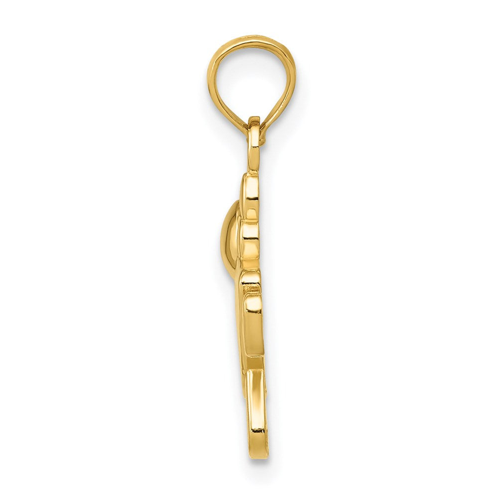 14K Gelbgold Little Mädchen Charm