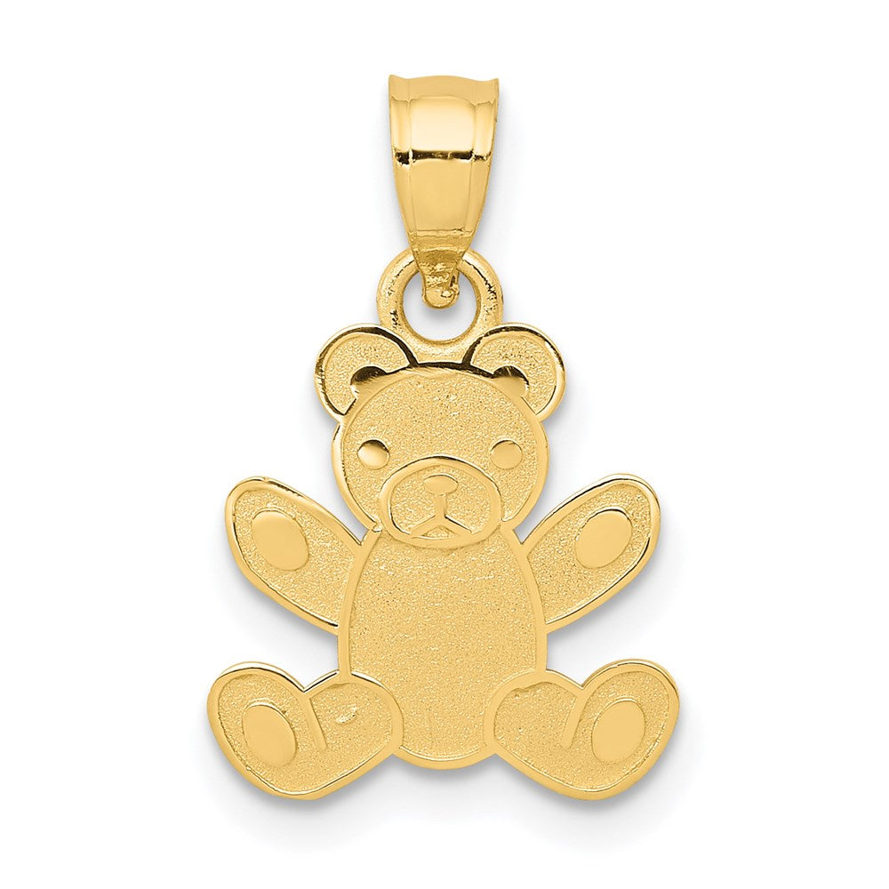 14K Gelbgold Teddy Bär Anhänger
