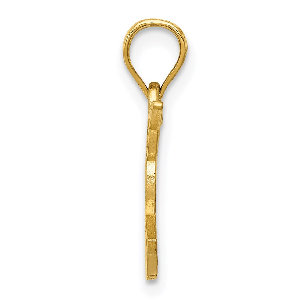 14K Gelbgold Hummingbird Anhänger