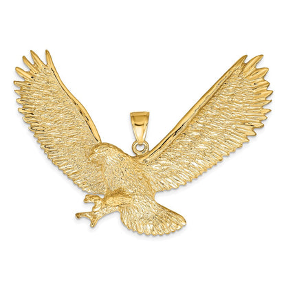 14 Karat Gelbgold Adler-Anhänger