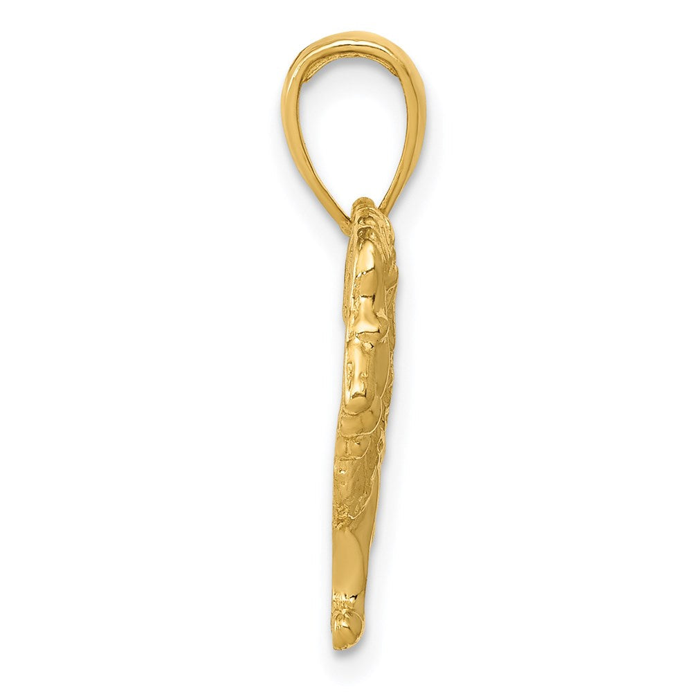 14K Gelbgold Löwen-Charm