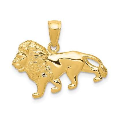 14K Gelbgold Löwen-Charm
