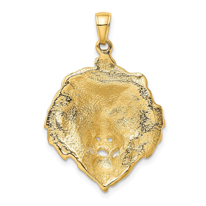 14K Gelbgold Löwen-Charm